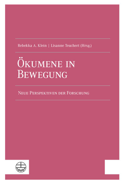 Aktuell unterliegen die Rahmenbedingungen für ökumenische Praxis einerseits einer hohen Dynamik, andererseits wird ökumenische Stagnation beklagt. In dieser Situation sucht der vorliegende Band nach Neuaufbrüchen. Überwiegend jüngere Stimmen bringen neue Ansätze ein, reagieren auf gegenwärtige Herausforderungen und Entwicklungen und erzeugen Resonanzen auf konkrete Praxisfelder der Ökumene. Die methodische wie sachliche Orientierung der Ökumenik wird vielfach auf den Prüfstand gestellt und die Dynamik weltweiter religiöser, politischer und gesellschaftlicher Verschiebungen auf ihre Konsequenzen für die Zukunft der Ökumene hin befragt. Mit Beiträgen von Arne-Florian Bachmann, Stefan Dienstbeck, Maria Hinsenkamp, Sung Kwon Kim, Rebekka A. Klein, David Kulke, Antti Lück, Lukas David Meyer, Rasmus Nagel, Mirjam Sauer, Peter Schütz, Lisanne Teuchert und Kristina Wollnik-Hagen. Ecumenism in Motion. New Perspectives in Research Currently, the framework conditions for ecumenical practice are subject to a high dynamic on the one hand, while on the other hand ecumenical stagnation is deplored. In this situation, the present volume looks for new beginnings. Predominantly younger voices contribute new approaches, react to current challenges and developments, and generate resonances in concrete fields of ecumenical practice. The methodological and factual orientation of ecumenism is often put to the test and the dynamics of worldwide religious, political and social shifts are questioned as to their consequences for the future of ecumenism.