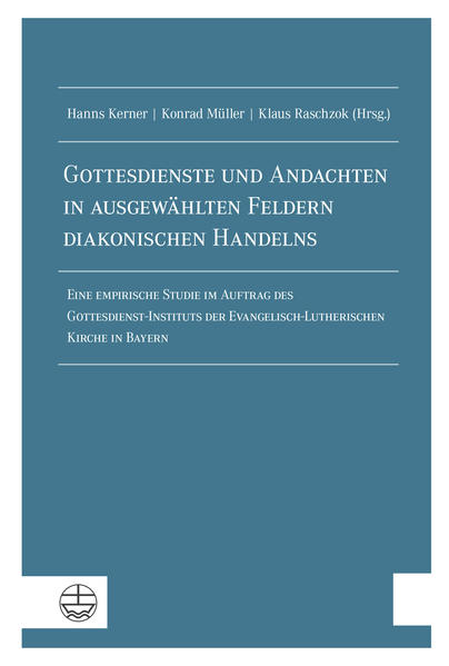 Gottesdienste und Andachten werden in den unterschiedlichen Handlungsfeldern der Diakonie selbstverständlich und regelmäßig gefeiert. In der praktisch-theologischen Forschung spielen sie jedoch bisher eine eher untergeordnete Rolle. Ihre Wahrnehmung beschränkt sich weitgehend auf Praxisliteratur im Sinne der Präsentation einer best practice. Die vom Lehrstuhl für Praktische Theologie der Augustana-Hochschule Neuendettelsau durchgeführte empirische Studie, deren Ergebnisse hier vorgestellt werden, schließt diese Forschungslücke. Anhand der vier ausgewählten diakonischen Handlungsfelder Kindertagesstätten, Senioren-Einrichtungen, Behinderten-Einrichtungen und Gottesdienste für Mitarbeitende werden eine Topographie dieser Gottesdienst- und Andachtslandschaft erarbeitet und Konsequenzen für die Aus- und Fortbildung sowie die Erarbeitung von Gottesdienstmaterialien abgeleitet. Mit Beiträgen von Julia Arnold, Michael Bammesel, Matthias Dreher, Ralf Dziewas, Michael N. Ebertz, Beate Hofmann, Jan Kemnitzer, Hanns Kerner, Susanne Menzke, Klaus Raschzok, Tanja Rohse, Christoph Sigrist und Simone Ziermann. Church Services and Prayers in Selected Fields of Diaconal Action. An Empirical Study Church services and prayers are celebrated regularly and as a matter of course in the various fields of activity of the diaconia. Yet they have thus far played only a subordinate role in practical theological research. Their perception is largely limited to practical literature in the sense of presenting a best practice. The empirical study, the results of which are presented here, fills this gap in research. On the basis of the four selected diaconal fields of action-daycare centres for children, institutions for the elderly, institutions for the disabled, and church services for employees-the study develops a topography of this specific landscape of church service and devotion, deriving consequences for education and further training and for the development of appropriate worship materials.