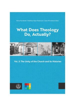 This volume seeks to engage the seemingly irresolvable tension between the idea of a universal church and the particularity of Christian traditions from historical perspectives. In so doing, challenges arising from this tension related to confessional identity, belonging and acceptance take center stage. Building on the MESt’s and WDTD Project’s interests in the confessional and cultural diversity of approaches to work in the theological disciplines, WDTD3 will consider how the task and how work in the fields of History of Christianity and Church History is evolving as the participants and actors doing this work engage their field interculturally and in conversation with issues of contemporary global concern. Was treibt Theologie eigentlich? Der Band geht der scheinbar unauflösbaren Spannung zwischen der Idee einer universalen Kirche und der Partikularität der christlichen Traditionen aus geschichtswissenschaftlichen Perspektiven nach. Dabei stehen die Herausforderungen, die sich aus dieser Spannung in Bezug auf konfessionelle Identität, Zugehörigkeit und Akzeptanz ergeben, im Mittelpunkt. Aufbauend auf dem Interesse des »What Does Theology Do, Actually?«-Projekts an der konfessionellen und kulturellen Vielfalt der Arbeitsansätze in den theologischen Disziplinen untersucht dieser dritte Band, wie sich die Aufgabe und die Arbeit in den Bereichen Kirchengeschichte bzw. History of Christianity entwickeln, wenn die Teilnehmer und Wissenschaftler, die diese Arbeit leisten, ihr Fachgebiet interkulturell und im Gespräch mit Themen von zeitgenössischer globaler Bedeutung betrachten.