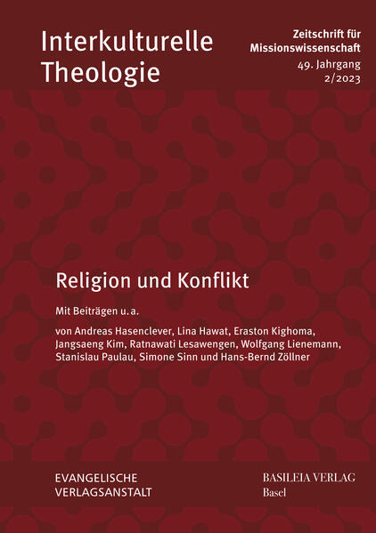 Das Themenheft zu »Religion und Konflikt« reflektiert das vielschichtige Thema von aktuellen Ereignissen her und beleuchtet regionale Schwerpunkte aus interdisziplinärer Sicht. Während Grundsatzbeiträge den Forschungsüberblick um Religion und Konflikt skizzieren, fokussieren sich andere auf gegenwärtige Verschiebungen friedensethischer Positionen in ökumenischen Diskussionen. Mehrere Beiträge thematisieren oft vorschnell als »religiös« bezeichnete Konfliktszenarien in verschiedenen Weltregionen. Einige Fallstudien beziehen sich auf den Einfluss des Christentums auf lokale Konflikte, andere wiederum auf inner- und interreligiöse Konfliktlagen etwa in islamisch oder buddhistisch geprägten Kontexten. Komparative Ansätze verdeutlichen historische Hintergründe gegenwärtiger Konfliktkonstellationen.