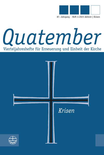 Von Krisen gejagt und geplagt zu werden, gehört zum Selbstverständnis und zu den Selbstbeschreibungen unserer Gegenwart. Der Krisenzyklus hat sich in den vergangenen 15 Jahren verdichtet. Nach der Bankenkrise kamen die Eurokrise, die Migrationskrise, die Coronakrise. Die Ukrainekrise geht Hand in Hand mit einer Energiekrise und einer Inflationskrise. Der Historiker und Ökonom Adam Tooze spricht von einer »Polykrise«, in der alle vorherigen Krisen zusammenkommen. Von einer »Kirchenkrise« zu reden, ist inzwischen schon ebenso trivial geworden wie euphemistisch geworden. Aber wie lässt sich »Krise« steigern? Gleichzeitig ist es so, dass das Bewusstsein in einer »Krise« zu stehen, dem christlichen Glauben von seinem Ursprung her keineswegs fremd ist. Die »Krisis« wird im Neuen Testament als Gericht Gottes verstanden. Das Gericht fängt nach 1. Petrus 4,17 am »Haus Gottes« an. Krisen aber sind Prozesse der Reinigung und Gestaltverwandlung, im persönlichen Leben wie in Institutionen und Organisationen. Nur: Können wir mitten im Niedergang des Alten Spuren eines Neuen entdecken? Dieser Frage geht das Heft nach.