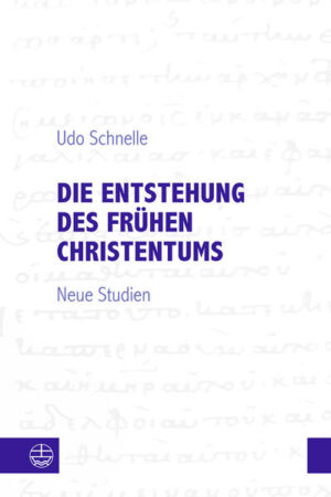 In sechs bisher unveröffentlichten Aufsätzen behandelt der international anerkannte Neutestamentler Udo Schnelle zentrale Fragen der Entstehung des frühen Christentums, wobei das Verhältnis zum Judentum im Mittelpunkt steht. Die historischen Entwicklungen werden aus verschiedenen Richtungen mit einer Vielzahl methodischer Fragestellungen in den Blick genommen und einlinige, ideologisch orientierte Globalthesen vermieden. Dabei zeigt sich, dass vor allem mit Paulus und seinen Gemeinden ab ca. 60 n. Chr. von einer relativen Eigendynamik und Eigenständigkeit der neuen Bewegung ausgegangen werden kann, die auch von den Römern und Juden wahrgenommen wurde. Sichtbar wird sie besonders auf den Ebenen der theologischen Konzeptbildung, der gemeindlichen Selbstorganisation, der Literaturproduktion, der Bildung und in den universalen Missionsaktivitäten. Selbstverständlich war das entstehende Christentum in die religiösen und kulturellen Traditionen seiner Zeit eingebunden, die es aber von der Christuserfahrung her neu interpretierte, dabei Grenzen überschritt und etwas Neues schuf. The Emergence of Early Christianity. New Contributions In six previously unpublished essays, Udo Schnelle-an internationally recognized New Testament scholar-addresses central questions on the emergence of early Christianity, with the focus on early Christianity’s relationship to Judaism. With a myriad of methodological questions, he takes into account historical developments from different directions, avoiding single-line, ideologically oriented global theses. They show that one can assume, especially with Paul and his communities from around 60 AD onwards, that the new movement had its own momentum and independence, which was also observed by the Romans and Jews. It is particularly visible at several levels: the development of theological concepts, community self-organization, literary production, education, and in universal missionary activities. Of course, the emerging Christianity was integrated in the religious and cultural traditions of its time. Yet it reinterpreted them from the experience of Christ, crossing boundaries and creating something new.