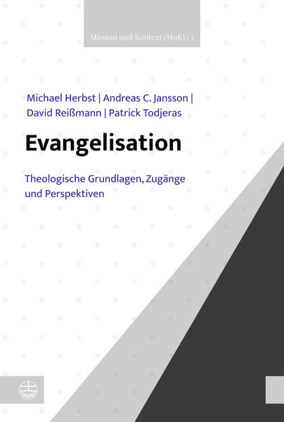 Dieses Grundlagenwerk zum Thema »Evangelisation« wird im deutschsprachigen Raum Maßstäbe setzen. Es will Grundlagen der Evangelisation benennen und zum konstruktiv-kritischen Diskurs einladen. In drei Teilen nähern sich die Autoren dem spannungsreichen Thema. Zum Ersten werden zur Orientierung grundlegende Klärungen geboten: Begriffsgeschichtliche, exegetische, praktisch-theologische und missionstheologische Perspektiven werden eingenommen. Zum Zweiten geht es um Vertiefungen: Neben systematisch-theologischen und missionswissenschaftlichen Zusammenhängen wird eine Praktische Theologie der Evangelisation vorgestellt. Und zum Dritten wird eine Re-Kontextualisierung des Evangelisationsbegriffs als »Frohbotschaften« unternommen. Dabei wird der Begriff »Evangelisation« unter verschiedenen Gesichtspunkten-darunter genealogische, poststrukturalistische und onomatologische-betrachtet. Ebenso wird explorativ »Evangelisation« im digitalen Raum erkundet. Evangelism. Theological Foundations, Approaches and Perspectives This publication on evangelism will set standards in the German-speaking world. It aims to identify the essentials of evangelism and wants to invite constructive and critical discourse. The authors approach this exciting topic in three parts. First, they offer basic clarifications for orientation: conceptual-historical, exegetical, practical-theological and missiological perspectives are taken. Secondly, it is a matter of deepening: In addition to systematic-theological and missiological contexts, a practical theology of evangelism is presented. And thirdly, a re-contextualization of the concept of evangelization as »good news« is undertaken. In doing so, the term evangelism is considered from various points of view-including genealogical, poststructuralist, and onomatological. Likewise, evangelism in digital space is explored.