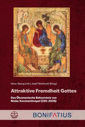 Anlässlich des 1700-jährigen Jubiläums des ältesten christlichen Glaubensbekenntnisses veröffentlicht der Altenberger Ökumenische Gesprächskreis theologische Beiträge zu den drei Glaubensartikeln. Zum 1. Artikel befasst sich u. a. Rainer Stuhlmann mit dem dreifältigen Bekennen des einen Gottes im Alten und Neuen Testament. Der Bochumer Systematiker Christian Link erläutert Gott als Vater, Allmächtigen und Schöpfer. Beim 2. Artikel stehen Sinn und Bedeutung des Homousios an erster Stelle. Es folgen Beiträge zur Menschwerdung, Kreuzigung und Auferstehung Christi sowie zur Eschatologie. Zum 3. Artikel von 381 erläutert Hans-Georg Link die sieben Bestimmungen zum Geist. Der Hauptakzent liegt auf den vier Kennzeichen der Kirche: Einheit, Heiligkeit, Katholizität und Apostolizität. Im Anhang wird das Altenberger Plädoyer zu Pfingsten 2023 abgedruckt, das das Jahr 2025 als ökumenisches »Jahr mit dem Bekenntnis« empfiehlt, sich für eine liturgische Beheimatung des ursprünglichen Bekenntnistextes in Abendmahlsgottesdiensten aller Kirchen ausspricht und nach 1700 Jahren ein synodales »Fest mit dem Bekenntnis« am Stichtag 19. Juni 2025 vorschlägt.