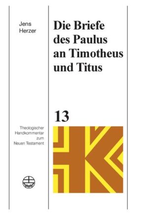 Die pastoralen Schreiben des Paulus an seine Mitarbeiter gehören zwar nicht zu den zentralen Texten der Paulusüberlieferung, aber genau das macht sie so interessant. Ihre literarische Gestalt, ihr Verhältnis zueinander und immer wieder die Frage nach der Verfasserschaft lassen die Auslegung zu einer Herausforderung werden. Der Kommentar bietet eine bislang einzigartige Perspektive auf die sog. »Pastoralbriefe«. Jenseits der klassischen Positionen, die sie entweder als pseudonymes Corpus pastorale oder alle drei Briefe als authentisch ansehen, werden allein der Titus- und der zweite Timotheusbrief als Schreiben des Apostels im Kontext seiner Biographie verortet und interpretiert, während der erste Timotheusbrief als ein gemeindeleitendes Dokument der Paulustradition des 2. Jahrhunderts ausgelegt wird. The letters by Paul to Timothy and Titus Paul's pastoral letters to his co-workers are not among the central texts of the Pauline tradition, but that is precisely what makes them so interesting. Their literary form, their relationship to each other, and again and again the question of authorship challenge the interpretation. The commentary offers a unique perspective on the so-called »Pastoral Epistles«. Beyond the classical positions that regard them either as a pseudonymous corpus pastorale or all three letters as authentic, the Epistle to Titus and the Second Epistle to Timothy are situated and interpreted as letters of the Apostle in the context of his biography, while the First Epistle to Timothy is interpreted as a congregational document of the Pauline tradition of the second century.