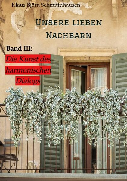 In dem dritten Band der Reihe »Unsere lieben Nachbarn« wird wiederum über das teils schwierige Zusammenleben einer Hausgemeinschaft berichtet, in der Mathilda und besonders Karl-Gustav eine prägende Stellung einnehmen. Die Überwindung der alltäglichen Probleme werden süffisant sowie gewürzt mit einem ordentlichen Schuss Satire, dabei im Besonderen die in dieser Hausgemeinschaft vielfach geführten - wenn auch teilweise etwas merkwürdig anmutenden - Dialoge dargestellt. Letzteres macht sich gravierend bemerkbar, wenn Karl-Gustav in einem Gespräch involviert ist. Und das, obwohl jener der Meinung ist, dass er sich stets um einen sinnvollen sowie zielorientierten und obendrein harmonischen Informationsaustausch bemüht!