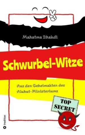 Nichts fürchten Fassaden-Demokratien und Diktaturen mehr als Witze auf deren Kosten. Mahatma Bhakdi ist diesbezüglich unerbittlich. Kein Staatsoberhaupt, keine Medienanstalt, kein Multi-Milliardär ist vor dem Satiriker sicher. Ob Olaf Scholz, Klaus Schwab oder die Tagesschau - sie alle bekommen in diesem Witzebuch ihr Fett weg. Deshalb eignet es sich auch ideal als Geschenk für Verschwörungstheoretiker (und solche, die es werden wollen). Es enthält schwarzen Humor, trockenen Humor, feuchten Humor, Systemkritik, Medienkritik, Impfkritik, Wortspiele, Doktorspiele, Trinkspiele, viele unbequeme Wahrheiten, bequeme Unwahrheiten und eine „Radio Eriwan“-Hommage. Außerdem befinden sich in dieser Witzesammlung: Arzt-Witze, Corona-Witze, Corona-Maßnahmen-Witze, Querdenker-Witze, Annalena Baerbock-Witze, Karl Lauterbach-Witze, Eliten-Witze, Cancel-Culture-Witze, Transgender-Witze, Transhumanismus-Witze, Himmelspforten-Witze, Pharma-Witze, AfD-Witze, Sahra Wagenknecht-Witze, Robert Habeck-Witze, Demokratie-Witze, erneuerbare Energien-Witze, Klima-Witze, Joe Biden-Witze, zerstörter Mittelstand-Witze, Energiespar-Witze, Grünen-Witze, von der Leyen-Witze, Genderwahn-Witze, Putin-Witze, Pfizer-Witze, Elon Musk-Witze, Witze über Deutsche, geschmacklose Witze, fiese Witze, unlustige Witze und zwei Papageien-Witze - Sie wurden gewarnt!!!