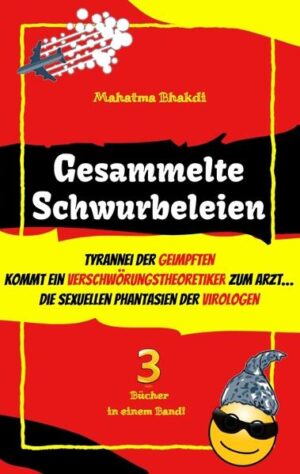 Mahatma Bhakdi ist Satiriker und Verschwörungstheoretiker der ersten Stunde. Der selbsternannte „Blinddarm Ihres Vertrauens“ widerspricht in seinen Büchern stets genussvoll dem aktuellen Zeitgeist. Besonders seit ein bestimmter Virus auf der Bildfläche erschienen ist… Dieser Sammelband vereint die Schlüsselwerke seiner medien- und regierungskritischen Schaffensperiode - von „Tyrannei der Geimpften“ über „Kommt ein Verschwörungstheoretiker zum Arzt...“ bis zu „Die sexuellen Phantasien der Virologen“. Worauf warten Sie also? Setzen Sie den Aluhut auf und lesen Sie diesen Sammelband! Die Zeiten sind schließlich viel zu ernst, um auf humorvolle Systemkritik zu verzichten.