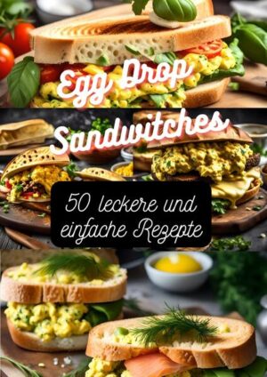 In "Egg Drop Sandwiches: Kreative Köstlichkeiten mit Brioche-Brot" tauchen Sie ein in eine Welt voller Geschmacksexplosionen und kulinarischer Innovation. Dieses Buch führt Sie durch die wunderbare Reise der Egg Drop Sandwiches und präsentiert eine vielfältige Sammlung von Rezepten, die die Sinne ansprechen und den Gaumen verführen.