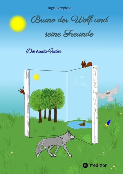 Von Zeit zu Zeit müssen Bruno und seine Freunde ihr Zuhause sauber machen, ob sie wollen oder nicht. Nicht immer klappt alles so, wie die Freunde es sich vorstellen. Manchmal gibt es dann auch Streit. Aber der Streit ist genauso schnell wieder vergessen, wie er angefangen hat, weil man einander hilft. Auch als Brunos Glücksbringer, eine bunte Feder, durch ein Missgeschick beim Aufräumen wegfliegt, sind die Freunde bereit, ihm zu helfen. Ob Bruno seine bunte Feder wiederfindet?