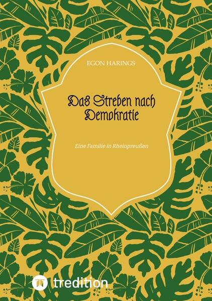 Es ist die Zeit nach den napoleonischen Kriegen, die Zeit von 1820 bis 1870, die Zeit in der es Freud und Leid für eine Familie in der Eifel gibt. Familienmitglieder machen das Hambacher Fest mit, erleben die deutsche Revolution 1848/49 und zwei Kriege, die nur Leid bringen, wie der deutsch-dänische Krieg und der deutsch-deutsche Krieg. Es ist die Zeit des Strebens nach Demokratie, des Strebens nach Einigkeit, Recht und Freiheit. -- Deutschland, das Land der Dichter und Denker, das Land bekannter Komponisten, es ist somit ein Land in dem es nicht nur Freud gibt. Es ist eine Familiensaga, die nach wahren Begebenheiten geschrieben wurde.