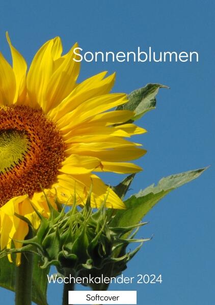 Sonnenblumen mit ihren leuchtenden Farben und faszinierender Geometrie ziehen nicht nur die Blicke der Vorübergehenden auf sich, sondern sind eine Nahrungsquelle für viele Insekten und Vögel. Der Lebenszyklus von der Knospe, über die ersten zarten Blütenblätter bis hin zur leuchtenden Blüte und den nicht nur bei Vögeln beliebten Sonnenblumenkernen - ein Wunder der Natur. Sonnenblumen strahlen Zuversicht aus, von eigener und überwältigender Schönheit in jeder Phase ihres Lebens. Jede Woche ein Foto von der Vielfalt an Sonnenblumen, Jahresüberblick 2024, Vorschau 2025, 2 Seiten Kalender pro Woche, Adressregister, Raum für Erinnerungen und besondere Momente, als gebundenes Softcover-Buch - als Tages- und Wochenplaner oder als Tagebuch.