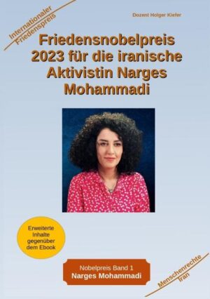 Der Friedensnobelpreis 2023 ging an die iranische Aktivistin Narges Mohammadi. Erfahren Sie mehr über ihr Leben, über ihren Kampf für Gerechtigkeit gegenüber Frauen, über ihr Leben und ihr Überleben im Iran, mit Aufenthalten in Gefängnis und den sie begleitenden Menschen. Ein erschütterndes Zeugnis einer mutigen Welt, die ihr Leben für Gerechtigkeit einsetzt. Narges Mohammadi ist eine herausragende Menschenrechtsaktivistin im Iran und hat bereits mehrere Haftstrafen erlitten. Derzeit sitzt sie eine langjährige Gefängnisstrafe im Beryteten Ewin-Gefängnis in Teheran ab. Über viele Jahrzehnte hinweg hat sich Mohammadi unermüdlich für die Menschenrechte in ihrem Heimatland eingesetzt, besonders hervorzuheben sind ihre Bemühungen für die Rechte der Frauen. Zuletzt hat sie aus dem Gefängnis heraus die Proteste nach dem tragischen Tod der jungen Kurdin Mahsa Jina Amini im Polizeigewahrsam unterstützt. Dieser Preis ist zuallererst eine Anerkennung für die sehr wichtige Arbeit einer ganzen Bewegung im Iran mit ihrer unbestrittenen Anführerin Narges Mohammadi. Berit Reiss-Andersen, Vorsitzende des Nobelpreiskomitees Der Publizist Holger Kiefer, bekannt durch zahlreiche Veröffentlichungen, zeigt Ihnen die Hintergründe ihres Lebens und Kampfes für Freiheit auf, welche zur Verleihung des Friedensnobelpreises 2023 geführt haben.