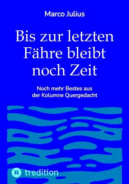 Dieses Buch enthält das Beste aus der Kolumne Quergedacht, die wöchentlich im Delmenhorster Kreisblatt und unter www.dk-online.de erscheint. Mit viel Sprachwitz, schwarzem Humor, einem Hauch Melancholie und einem Hang zum Nonsens blickt der Autor in die Abgründe des Lebens und deckt die Absurditäten des Alltags auf. Satirisch, ironisch, spitzfindig, aber mitunter auch nachdenklich.