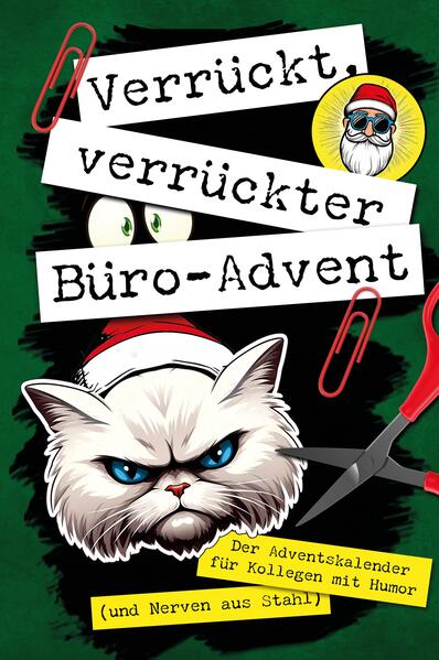 Der ultimative Büro-Adventskalender: 24 Tage, 24 verrückte Herausforderungen! ?? Bist du es leid, den Dezember im Büro mit lauwarmem Kaffee und monotonen Meetings zu verbringen? Sehnst du dich nach Abenteuer, Spaß und vielleicht einer Prise Wahnsinn zwischen Drucker und Schreibtisch? Dann ist dieses Buch genau das Richtige für dich! ???? Schlag die winterliche Tristesse mit 24 bombastischen und lachgarantierenden Büro-Herausforderungen! Von einer wilden Schneeballschlacht mit Papierkugeln, über ein episch sinnloses Tischfußball-Turnier, bis hin zum kollektiven Power-Napping. Jeder Tag im Dezember wird zum Highlight - so episch, dass selbst der Grinch seinen Spaß hätte! Hier sind die Highlights, die dich erwarten: - Schräger Spaß: Lasse dich auf die absurdesten Herausforderungen ein, die je in einem Adventskalender geboten wurden. - Tägliche Spannung: Öffne jeden Tag ein neues Kapitel wie ein Adventstürchen, hinter dem sich kein Schokolädchen, sondern eine explosive Büro-Action verbirgt. - Kreativer Wahnsinn: Ob du nun in einer Kaffeetassen-Pyramidenbau-Competition deine architektonische Ader entdeckst oder im Bürostuhl-Rennen den inneren Lewis Hamilton freilässt. - Teamgeist: Fördere den Teamgeist und die Moral, indem du mit deinen Kollegen gemeinsame Erlebnisse schaffst - vom Luftgitarren-Wettbewerb bis zum Glühwein-Mocktail-Mixen. - Fotogene Momente: Jede Herausforderung bietet die perfekte Gelegenheit für unvergessliche Fotos und Social-Media-Posts, die für Lacher und Neid sorgen. - Abwechslungsreiche Aktivitäten: Mit Aktivitäten von entspanntem Schreibtisch-Yoga bis hin zum energiegeladenen Schneeballschlacht-Marathon gibt es keine Chance für Langeweile. - Jeden Tag eine neue Überraschung: Und als ob das nicht genug wäre, wartet hinter jedem "Türchen" eine neue, spannende Überraschung auf dich und deine Kollegen! Schnapp dir jetzt deine Kollegen, dieses Buch und mach dich bereit für den lustigsten Dezember deines Lebens! ?????? Hol es dir, bevor es zu spät ist! Wer zuerst kommt, mahlt zuerst, und das hier ist der Jackpot der Weihnachtszeit!