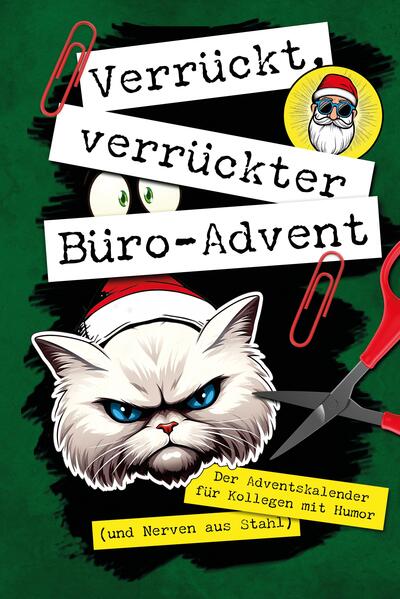 Der ultimative Büro-Adventskalender: 24 Tage, 24 verrückte Herausforderungen! ?? Bist du es leid, den Dezember im Büro mit lauwarmem Kaffee und monotonen Meetings zu verbringen? Sehnst du dich nach Abenteuer, Spaß und vielleicht einer Prise Wahnsinn zwischen Drucker und Schreibtisch? Dann ist dieses Buch genau das Richtige für dich! ???? Schlag die winterliche Tristesse mit 24 bombastischen und lachgarantierenden Büro-Herausforderungen! Von einer wilden Schneeballschlacht mit Papierkugeln, über ein episch sinnloses Tischfußball-Turnier, bis hin zum kollektiven Power-Napping. Jeder Tag im Dezember wird zum Highlight - so episch, dass selbst der Grinch seinen Spaß hätte! Hier sind die Highlights, die dich erwarten: - Schräger Spaß: Lasse dich auf die absurdesten Herausforderungen ein, die je in einem Adventskalender geboten wurden. - Tägliche Spannung: Öffne jeden Tag ein neues Kapitel wie ein Adventstürchen, hinter dem sich kein Schokolädchen, sondern eine explosive Büro-Action verbirgt. - Kreativer Wahnsinn: Ob du nun in einer Kaffeetassen-Pyramidenbau-Competition deine architektonische Ader entdeckst oder im Bürostuhl-Rennen den inneren Lewis Hamilton freilässt. - Teamgeist: Fördere den Teamgeist und die Moral, indem du mit deinen Kollegen gemeinsame Erlebnisse schaffst - vom Luftgitarren-Wettbewerb bis zum Glühwein-Mocktail-Mixen. - Fotogene Momente: Jede Herausforderung bietet die perfekte Gelegenheit für unvergessliche Fotos und Social-Media-Posts, die für Lacher und Neid sorgen. - Abwechslungsreiche Aktivitäten: Mit Aktivitäten von entspanntem Schreibtisch-Yoga bis hin zum energiegeladenen Schneeballschlacht-Marathon gibt es keine Chance für Langeweile. - Jeden Tag eine neue Überraschung: Und als ob das nicht genug wäre, wartet hinter jedem "Türchen" eine neue, spannende Überraschung auf dich und deine Kollegen! Schnapp dir jetzt deine Kollegen, dieses Buch und mach dich bereit für den lustigsten Dezember deines Lebens! ?????? Hol es dir, bevor es zu spät ist! Wer zuerst kommt, mahlt zuerst, und das hier ist der Jackpot der Weihnachtszeit!