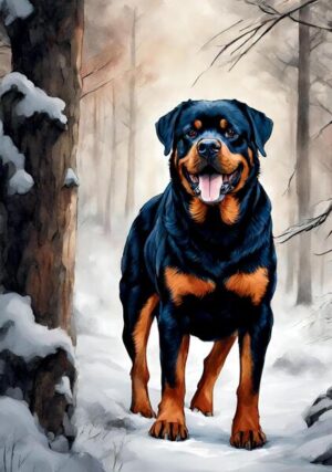 Ein winterliches Rottweiler Notizbuch mit dem gewissen Etwas für Hunde-Freunde. 55 Zitate und Lebensweisheiten für jeden Tag und rund um die Hundeliebe. Qualität Made in Germany. Blanko A5 Heft, breit liniert, 110 Seiten, 80 Gramm Papier. Ideal für das Büro oder Homeoffice, für zu Hause, Uni oder Schule, kreative Projekte, Hobbys oder Haushalt. Ein kleines, originelles Geschenk für jeden Anlass (Weihnachten, zum Wichteln, Adventszeit, Nikolaus, Geburtstag, Silvester, Mitbringsel, als Dankeschön für Hundeliebhaber, Freunde, Kollegen, Hundeeltern, Rottie-Liebhaber). Cover mit weiteren Hunderassen erhältlich.