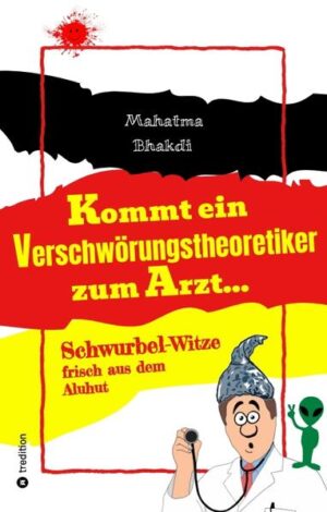 Nichts fürchten Fassaden-Demokratien und Diktaturen mehr als Witze auf deren Kosten. Mahatma Bhakdi ist diesbezüglich unerbittlich. Kein Staatsoberhaupt, keine Medienanstalt, kein Multi-Milliardär ist vor dem Satiriker sicher. Ob Olaf Scholz, Klaus Schwab oder die Tagesschau - sie alle bekommen in diesem Witzebuch ihr Fett weg. Deshalb eignet es sich auch ideal als Geschenk für Verschwörungstheoretiker (und solche, die es werden wollen). Es enthält schwarzen Humor, trockenen Humor, feuchten Humor, Systemkritik, Medienkritik, Impfkritik, Wortspiele, Doktorspiele, Trinkspiele, viele unbequeme Wahrheiten, bequeme Unwahrheiten und eine „Radio Eriwan“-Hommage. Außerdem befinden sich in dieser Witzesammlung: Arzt-Witze, Corona-Witze, Corona-Maßnahmen-Witze, Querdenker-Witze, Annalena Baerbock-Witze, Karl Lauterbach-Witze, Eliten-Witze, Cancel-Culture-Witze, Transgender-Witze, Transhumanismus-Witze, Himmelspforten-Witze, Pharma-Witze, AfD-Witze, Sahra Wagenknecht-Witze, Robert Habeck-Witze, Demokratie-Witze, erneuerbare Energien-Witze, Klima-Witze, Joe Biden-Witze, zerstörter Mittelstand-Witze, Energiespar-Witze, Grünen-Witze, von der Leyen-Witze, Genderwahn-Witze, Putin-Witze, Pfizer-Witze, Elon Musk-Witze, Witze über Deutsche, geschmacklose Witze, fiese Witze, unlustige Witze und zwei Papageien-Witze - Sie wurden gewarnt!!!