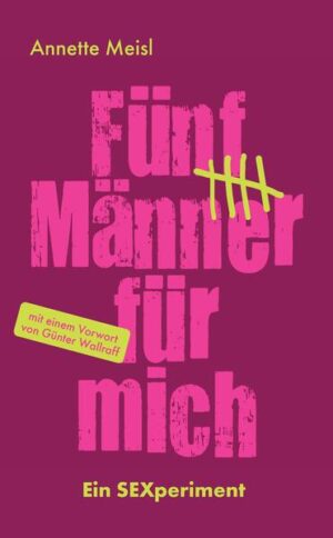 Offen, ehrlich, polygam Eine Frau - fünf Liebhaber. Gleichzeitig, versteht sich. Es ist ein aufregendes Abenteuer, auf das sich Annette Meisl nach der Trennung von ihrem Ehemann einlässt. Nie mehr möchte sie nur einem einzelnen Mann vertrauen, fünf ist die ideale Zahl. Auf der Suche nach sich selbst und den geeigneten Kandidaten für ihr „Fünf-Lover-Projekt“ taucht sie tief ein in die Welt der Erotik, der geheimen Wünsche und Sehnsüchte. Ein gefährliches Spiel, denn immer wieder vermischen sich Begehren und Verführung mit Eifersucht und Verliebtheit. Das Einzige, was dann hilft, ist: ein neuer Liebhaber …