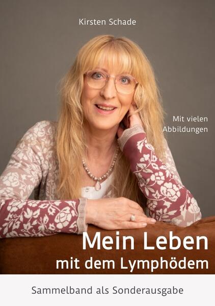 Das Buch „Mein Leben mit dem Lymphödem“ von Kirsten Schade besteht aus ihren Büchern „Leben mit dem Lymphödem“ und „Älter werden mit dem Lymphödem“ und bietet das gesamte, ungekürzte Wissen dieser Bücher zum günstigen Preis eines Sammelbandes. In beiden Büchern geht es um das Leben mit einem primären oder sekundären Lymphödem, wobei auch die Unterschiede zu einem Lipödem genannt werden. Zudem dreht sich das 2. Buch um die Frage, wie man mit einem Lymphödem gut älter wird. Einfühlsam und verständlich behandelt Kirsten Schade viele Themen, die für Lymphpatienten relevant sind, sei es ambulante oder stationäre Versorgung, chirurgische Möglichkeiten oder Begleiterkrankungen. Sie gibt Tipps zur Krankheitsbewältigung und nennt alternative Maßnahmen jenseits der Schulmedizin. Auch ein Blick auf aktuelle Forschungsergebnisse ist dabei und macht große Hoffnung für die Zukunft. Mit diesem persönlich bebilderten Buch möchte die Autorin Erfahrungen, Empfehlungen und Gedanken teilen, die sicher nicht nur für Betroffene, sondern auch für Therapeuten, Ärzte oder Mitarbeiter im Gesundheitswesen hilfreich sein können. Sie möchte Perspektiven aufzeigen, wie man die tägliche Herausforderung eines Lebens und Älterwerdens mit einem Lymphödem bewältigen kann, und Mut machen, dass man trotz dieser chronischen Krankheit ein erfülltes Leben führen kann. Bonus: Weitere kostenlose Inhalte zu diesem Buch finden Sie über den QR-Code oder unter https://lebenmitdemlymphoedem.de/extras-zum-buch.