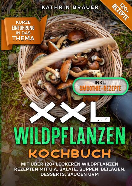 Dieses Wildpflanzen-Kochbuch ist voll von köstlichen, leicht zuzubereitenden Rezepten! Mit über 120+ Rezepten zur Auswahl, finden Sie in diesem Kochbuch bestimmt das, wonach Sie suchen... Der Wunsch der Menschen, sich wieder mit der Natur zu verbinden und sich von der modernen Technologie zu lösen, ist ein relativ neues Phänomen. Immer mehr Menschen entscheiden sich für eine pflanzliche Ernährung, und in dem Maße, wie ihre Zahl wächst, steigt auch die Nachfrage nach biologischen pflanzlichen Quellen, mit denen sie ihre täglichen Mahlzeiten aufpeppen können. Achten Sie bei der Zubereitung Ihrer Speisen auf gesunde, nachhaltige und kostengünstige Produkte. Bio-Lebensmittel werden immer beliebter, aber sie können teuer und schwer zu bekommen sein. Essbare Wildpflanzen sind eine natürliche, gesunde Wahl. Viele essbare Wildpflanzen (einschließlich einiger der gängigsten Sorten) enthalten nachweislich mehr Nährstoffe als kultivierte Produkte. Der Nährwert von essbaren Wildpflanzen hängt von der Jahreszeit, der Zubereitungsmethode und dem Standort ab, an dem sie angebaut werden. Jede Pflanze liefert je nach diesen Faktoren unterschiedliche Nährstoffe und Kalorien. Mehrere Studien haben beispielsweise gezeigt, dass Bio-Lebensmittel oft einen höheren Gehalt an essenziellen Mineralien wie Eisen und Zink aufweisen als ihre nicht-biologischen Gegenstücke. Durch den Verzehr von Wildpflanzen wird auch die Menge an Düngemitteln und Pestiziden reduziert, die bei konventionellen Lebensmitteln verwendet werden. Vorteile des Verzehrs von essbaren Wildpflanzen Bessere Verdaulichkeit: Viele essbare Wildpflanzen enthalten wenig oder gar keine Zellulose, was sie leichter verdaulich macht. Der Ballaststoffgehalt von Wildnahrungsmitteln ist höher, und sie sind für den Körper leichter verdaulich als Lebensmittel aus dem Supermarkt. Daher werden Sie nach dem Verzehr von Wildpflanzen im Vergleich zu gekauftem Obst und Gemüse wahrscheinlich weniger Magenbeschwerden, Blähungen und Verstopfung haben. Gesundheit des Magen-Darm-Trakts: Wildpflanzen sind dafür bekannt, dass sie die Gesundheit des Verdauungstrakts verbessern. Eine ausgewogene Mahlzeit aus Wildpflanzen ist ein hervorragendes natürliches Mittel gegen Durchfall, Verstopfung und Säurerefluxkrankheit. Es ist bekannt, dass essbare Wildpflanzen eine entzündungshemmende Wirkung haben, die sich positiv auf das Magen-Darm-System auswirkt. Die Pflanzen, die Sie essen, können eine kalorienarme Nahrungsquelle darstellen. Einige enthalten veganes Eiweiß und Kalzium, das in nicht essbaren Wildpflanzen nur schwer zu finden ist. (mehr Informationen finden Sie im Buch)