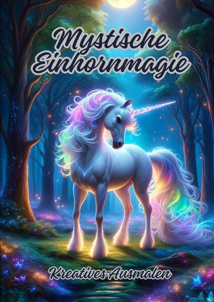 "Mystische Einhornmagie: Kreatives Ausmalen" ist ein einzigartiges Malbuch, das in die geheimnisvolle Welt der Einhörner entführt. Jede Seite bietet detailreiche und fantasievolle Bilder von Einhörnern, die in verzauberten Wäldern, nebelverhangenen Bergen und an magischen Gewässern leben. Dieses Buch ist eine Oase für Kreativität und Fantasie, in der die mystische Aura der Einhörner mit jedem Pinselstrich lebendiger wird und die Sinne in eine Welt voller Magie und Wunder entführt.