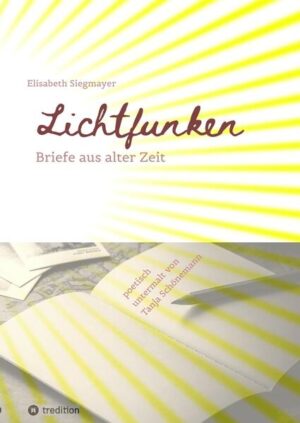 Die Lichtfunken sind eine Reise zu Menschen, die sich in den unterschiedlichsten Lebenssituationen befinden. Durch ihre Briefe haben sie sich in gewisser Weise verewigt. Sie konnten beim Schreiben der Briefe noch nicht ahnen, dass ihr Schreiben einmal ein wertvolles Zeitdokument werden könnte. Die Lichtfunken wollen Freude und Inspiration schenken und dazu einladen, das eigene Leben wieder aus einer neuen Perspektive zu betrachten.