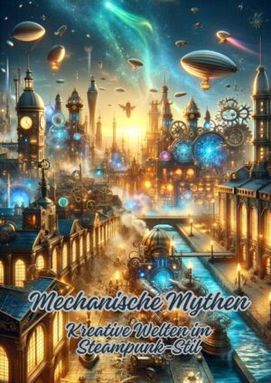 "Mechanische Mythen: Kreative Welten im Steampunk- Stil" entführt den Leser in eine Welt, in der die Grenzen zwischen viktorianischer Eleganz und futuristischer Technologie verschwimmen. In diesem Malbuch finden sich aufwendig gestaltete Illustrationen, die sowohl historisch inspirierte Szenarien als auch fantasievolle, dampfgetriebene Erfindungen darstellen. Es ermöglicht den Nutzern, durch das Ausmalen dieser einzigartigen Bilder in eine Welt voller mechanischer Wunder und mythischer Geschichten einzutauchen.