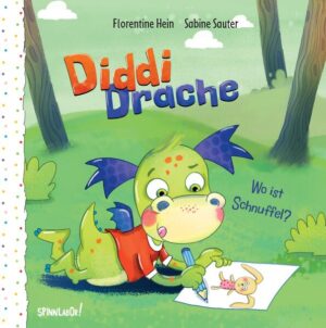 Ohne Schnuffel kann Diddi nichts. Doch beim Dreiradfahren mit Diddis Freund Fino passiert es: Der Stoffhase fällt aus dem Korb! Wo kann er nur sein? Farbig illustriertes Bilderbuch für Kinder ab 3 Jahren. Mit der fantasievollen Geschichte von Didi Drache können Kinder Frustrationstoleranz üben und erfahren, dass es Spaß machen kann, gemeinsam nach Problemlösungen zu suchen.