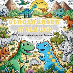 Dino- Zeitreise: Entdecke Die Welt Der Dinosaurier! Das ultimative Malbuch für kleine Dino- Experten! Entdecke die Welt der Dinosaurier wie nie zuvor! Unser Malbuch ist speziell für Kinder konzipiert, die eine Leidenschaft für diese majestätischen Kreaturen der Urzeit haben. Jede Seite steckt voller Spannung und Abenteuer! Highlights des Malbuchs: • 50 Einzigartige Dinosaurier- Motive: Jedes Blatt bietet eine neue, aufregende Szene. • Förderung Kreativer Fähigkeiten: Beim Ausmalen entwickeln Kinder ihre Feinmotorik und Kreativität. • Hochwertige Motive: Jede Seite ist für ein optimales Malerlebnis sorgfältig ausgewählt. • Vielseitig Nutzbar: Perfekt für daheim, unterwegs oder als Geschenk. • Lang anhaltender Spaß: Stundenlange Unterhaltung und Kreativität garantiert. Ideal für kleine Entdecker, die sich für die gigantischen Kreaturen der Urzeit begeistern. Hol dir jetzt dieses urzeitliche Malbuch und starte ein prähistorisches Malabenteuer!