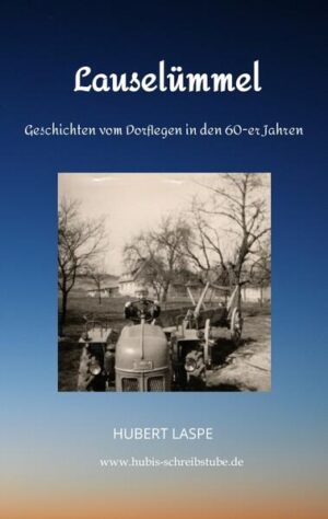 Lassen Sie sich entführen in eine vergangene Zeit. Begleiten Sie den Protagonisten ins Dorfleben in den 60-er Jahren. Seien Sie bei lustigen Episoden, beim Melken, einer Hausschlachtung, bei der Ernte, oder einer Treibjagd dabei. Erleben Sie den Einkauf in einem Tante-Emma-Laden und amüsieren Sie sich über Kinderstreiche. Bei der älteren Generation werden längst vergessene Erinnerungen geweckt.