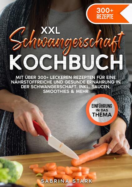 Dieses Schwangerschaft-Kochbuch ist voll von köstlichen, leicht zuzubereitenden Rezepten! Mit über 300+ Rezepten zur Auswahl, finden Sie in diesem Kochbuch bestimmt das, wonach Sie suchen... Wenn Sie sich Gedanken darüber machen, welche Lebensmittel Sie essen sollten, damit Sie und Ihr Baby während der Schwangerschaft gesund bleiben, ist das völlig normal. Keine Sorge - es ist einfacher als Sie denken, wenn Sie erst einmal wissen, welchen Lebensmitteln Sie den Vorrang geben sollten. Eine gute Ernährung während der Schwangerschaft kann dazu beitragen, dass Ihr Baby den bestmöglichen Start hat. Der Speiseplan ist ausgewogen und enthält viel: •Eiweiß, komplexe Kohlenhydrate •gesunde Fettarten •Vitamine und Mineralstoffe •Ballaststoffe und Flüssigkeit Eine gesunde Ernährung in der Schwangerschaft enthält viele der gleichen ausgewogenen Vitamine, Mineralien und Nährstoffe wie eine gesunde Ernährung im Allgemeinen. Der Unterschied besteht darin, dass Sie höhere Mengen benötigen, um die Arbeit Ihres Körpers und die zusätzlichen Bedürfnisse des Babys auszugleichen. Wenn Sie bereits gesunde Ernährungsgewohnheiten haben, sollte es nicht allzu schwierig sein, leichte Anpassungen vorzunehmen, um eine gesunde Schwangerschaft zu gewährleisten. Und wenn Sie mit einer gesunden Ernährung ganz neu anfangen? Keine Sorge - es gibt viele gesunde und leckere Möglichkeiten. Ausgewogenheit und Abwechslung Wenn Sie schwanger sind, brauchen Sie nur etwa 300 Kalorien mehr pro Tag zu sich zu nehmen. Das alte Sprichwort, dass Sie "für zwei essen" müssen, bedeutet nicht, dass Sie Ihre Nahrungsaufnahme verdoppeln müssen: Der Schlüssel liegt in der Mäßigung und der Zusammenarbeit mit Ihrem Gesundheitsteam, um die richtigen Kalorien- und Ernährungsziele für Sie zu finden. Komplexe Kohlenhydrate Essen Sie, wann immer möglich, komplexe Kohlenhydrate, wie z. B: •Vollkornbrot und -nudeln •Gemüse •Bohnen •Hülsenfrüchte Beschränken Sie sich auf ihre verlockenden, aber ballaststoffärmeren und nährstoffarmen Vettern, die einfachen Kohlenhydrate: •Weißbrot •Kekse •Brezeln •Chips •übermäßiger Zuckerzusatz Eiweiß Ihr Eiweißbedarf steigt während der Schwangerschaft erheblich an und erreicht im dritten Trimester seinen Höhepunkt. Um sicherzustellen, dass Sie während der gesamten Schwangerschaft genügend Eiweiß zu sich nehmen, sollten Sie zu jeder Mahlzeit und zu jedem Snack ein eiweißhaltiges Lebensmittel zu sich nehmen. Beispiele für gute, eiweißreiche Lebensmittel sind: •Eier •Nüsse und Nussbutter •Samen •Fisch •Hähnchen oder Pute •Bohnen •Griechischer Joghurt und Käse •Tofu •mageres Rind- oder Schweinefleisch Versuchen Sie, einige einfache, proteinreiche Snacks für unterwegs zuzubereiten. Und sprechen Sie mit Ihrem Arzt, wenn Sie Fragen zu Ihrem spezifischen Proteinbedarf haben. (mehr Informationen finden Sie im Buch)