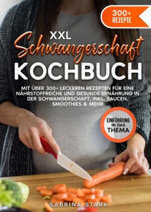 Dieses Schwangerschaft-Kochbuch ist voll von köstlichen, leicht zuzubereitenden Rezepten! Mit über 300+ Rezepten zur Auswahl, finden Sie in diesem Kochbuch bestimmt das, wonach Sie suchen... Wenn Sie sich Gedanken darüber machen, welche Lebensmittel Sie essen sollten, damit Sie und Ihr Baby während der Schwangerschaft gesund bleiben, ist das völlig normal. Keine Sorge - es ist einfacher als Sie denken, wenn Sie erst einmal wissen, welchen Lebensmitteln Sie den Vorrang geben sollten. Eine gute Ernährung während der Schwangerschaft kann dazu beitragen, dass Ihr Baby den bestmöglichen Start hat. Der Speiseplan ist ausgewogen und enthält viel: •Eiweiß, komplexe Kohlenhydrate •gesunde Fettarten •Vitamine und Mineralstoffe •Ballaststoffe und Flüssigkeit Eine gesunde Ernährung in der Schwangerschaft enthält viele der gleichen ausgewogenen Vitamine, Mineralien und Nährstoffe wie eine gesunde Ernährung im Allgemeinen. Der Unterschied besteht darin, dass Sie höhere Mengen benötigen, um die Arbeit Ihres Körpers und die zusätzlichen Bedürfnisse des Babys auszugleichen. Wenn Sie bereits gesunde Ernährungsgewohnheiten haben, sollte es nicht allzu schwierig sein, leichte Anpassungen vorzunehmen, um eine gesunde Schwangerschaft zu gewährleisten. Und wenn Sie mit einer gesunden Ernährung ganz neu anfangen? Keine Sorge - es gibt viele gesunde und leckere Möglichkeiten. Ausgewogenheit und Abwechslung Wenn Sie schwanger sind, brauchen Sie nur etwa 300 Kalorien mehr pro Tag zu sich zu nehmen. Das alte Sprichwort, dass Sie "für zwei essen" müssen, bedeutet nicht, dass Sie Ihre Nahrungsaufnahme verdoppeln müssen: Der Schlüssel liegt in der Mäßigung und der Zusammenarbeit mit Ihrem Gesundheitsteam, um die richtigen Kalorien- und Ernährungsziele für Sie zu finden. Komplexe Kohlenhydrate Essen Sie, wann immer möglich, komplexe Kohlenhydrate, wie z. B: •Vollkornbrot und -nudeln •Gemüse •Bohnen •Hülsenfrüchte Beschränken Sie sich auf ihre verlockenden, aber ballaststoffärmeren und nährstoffarmen Vettern, die einfachen Kohlenhydrate: •Weißbrot •Kekse •Brezeln •Chips •übermäßiger Zuckerzusatz Eiweiß Ihr Eiweißbedarf steigt während der Schwangerschaft erheblich an und erreicht im dritten Trimester seinen Höhepunkt. Um sicherzustellen, dass Sie während der gesamten Schwangerschaft genügend Eiweiß zu sich nehmen, sollten Sie zu jeder Mahlzeit und zu jedem Snack ein eiweißhaltiges Lebensmittel zu sich nehmen. Beispiele für gute, eiweißreiche Lebensmittel sind: •Eier •Nüsse und Nussbutter •Samen •Fisch •Hähnchen oder Pute •Bohnen •Griechischer Joghurt und Käse •Tofu •mageres Rind- oder Schweinefleisch Versuchen Sie, einige einfache, proteinreiche Snacks für unterwegs zuzubereiten. Und sprechen Sie mit Ihrem Arzt, wenn Sie Fragen zu Ihrem spezifischen Proteinbedarf haben. (mehr Informationen finden Sie im Buch)