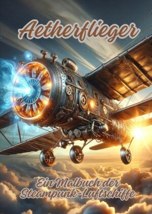 In "Aetherflieger: Ein Malbuch der Steampunk- Luftschiffe" entführen wir Sie in eine Welt, in der die Grenzen zwischen Technologie und Fantasie verschwimmen. Durch sorgfältig gestaltete Illustrationen von Steampunk- Luftschiffen bietet dieses Malbuch eine einzigartige Gelegenheit, in eine Ära der Aetherflieger und mechanischen Wunder einzutauchen. Jede Seite lädt dazu ein, mit Farben zu experimentieren und eigene visionäre Himmelslandschaften zu kreieren, während man gleichzeitig einen entspannenden Einblick in die faszinierende Steampunk- Kultur erhält.