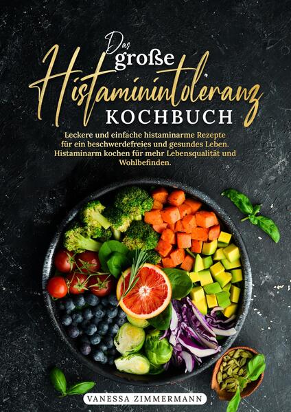 Kämpfst Du ständig gegen die unerträglichen Symptome der Histaminintoleranz? Ist es für Dich schwierig, leckere und gleichzeitig gesunde Mahlzeiten zu finden, die Deinen Histaminspiegel unter Kontrolle halten? Sehnst Du Dich nach einer Lösung, die Dir Erleichterung verspricht, ohne dabei den Genuss am Essen zu verlieren? Dann ist dieses Kochbuch genau das, was Du brauchst! Es ist Dein idealer Begleiter auf dem Weg zu einem beschwerdefreien Leben, indem es Dir zeigt, wie Du mit einfachen und köstlichen Rezepten die histaminarme Ernährung voll und ganz genießen kannst. Warum Du auf eine histaminarme Ernährung setzen solltest: - Symptomlinderung: Indem Du Lebensmittel mit niedrigem Histamingehalt wählst, kannst Du die typischen Symptome einer Histaminintoleranz wie Kopfschmerzen, Verdauungsstörungen und Hautausschläge effektiv reduzieren. - Stärkung des Immunsystems: Eine ausgewogene Ernährung mit niedrigem Histamingehalt stärkt das Immunsystem und hält allergische Reaktionen in Schach. - Verbesserte Lebensqualität: Entdecke köstliche Lebensmittel, die nicht nur gesund sind, sondern auch Deinen Histaminspiegel unter Kontrolle halten. - Förderung der Gesundheit: Diese Ernährungsweise ist nicht nur bei Histaminintoleranz vorteilhaft, sondern trägt auch zu einem besseren allgemeinen Wohlbefinden bei. Mit diesem Rezeptbuch wird die histaminarme Ernährung zum Kinderspiel. Freue Dich auf eine Vielzahl an Rezepten, die einfach, schnell zubereitet und frei von komplizierten Zutaten sind. Ideal, um die Herausforderungen des Alltags mit Leichtigkeit zu meistern. Warum dieses Kochbuch ein Must-Have für jeden ist, der unter Histamin-Intoleranz leidet: - Vielseitigkeit: Ob Du auf der Suche nach inspirierenden Frühstücksideen, sättigenden Hauptgerichten oder süßen Verführungen bist - dieses Kochbuch hält für jeden Anlass und Geschmack das passende Rezept bereit. - Einfache Zubereitung: Die Rezepte sind klar strukturiert und leicht nachzukochen - ideal für Kochanfänger und Profis gleichermaßen. - Gesundheit im Fokus: Jedes Gericht wurde sorgfältig ausgewählt, um nicht nur lecker, sondern auch gesund zu sein. - Zeitsparend: Die meisten Gerichte sind in unter 30 Minuten fertig, perfekt für den hektischen Alltag. Nimm Dein Wohlbefinden selbst in die Hand. Kaufe jetzt dieses Kochbuch und beginne Deinen Weg zu einem genussvollen und beschwerdefreien Leben. Es ist Zeit, die Kontrolle zurückzugewinnen und jeden Bissen ohne Sorgen zu genießen.