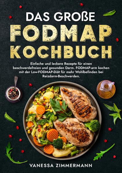 Leidest Du unter einem empfindlichen Verdauungssystem, das auf bestimmte Lebensmittel empfindlich reagiert? Bist Du auf der Suche nach FODMAP-armen Speisen, die Deinem Magen-Darm-Trakt wohltun und gleichzeitig schmackhaft sind? Wünschst Du Dir eine Ernährungsweise, die Dir Erleichterung bringt und Dir erlaubt, das Essen in vollen Zügen zu genießen? Dann ist dieses Kochbuch genau das, was Du brauchst! Es ist Dein idealer Begleiter auf dem Weg zu einem Leben ohne Magen-Darm-Beschwerden, indem es Dir einfache und köstliche Rezepte an die Hand gibt, mit denen Du die FODMAP-arme Ernährung mühelos in Deinen Alltag integrieren kannst. Warum Du Dich für eine FODMAP-arme Ernährung entscheiden solltest: - Symptomlinderung: Indem Du Lebensmittel mit niedrigem FODMAP-Gehalt wählst, kannst Du häufige Beschwerden wie Blähungen, Bauchschmerzen und Verdauungsprobleme wirksam minimieren. - Verbesserung der Verdauungsgesundheit: Eine FODMAP-arme Ernährung unterstützt die Gesundheit Deines Verdauungssystems und fördert eine ausgeglichene Darmflora. - Steigerung der Lebensqualität: Entdecke eine Vielfalt köstlicher Lebensmittel, die Deinem Verdauungssystem guttun und Dir gleichzeitig Genuss bieten. - Allgemeines Wohlbefinden: Diese Ernährungsweise ist nicht nur bei Reizdarmsyndrom und anderen Verdauungsstörungen hilfreich, sondern trägt auch zu einem besseren allgemeinen Wohlbefinden bei. Mit diesem Rezeptbuch wird die Low-FODMAP-Diät zum Kinderspiel. Freue Dich auf eine Vielzahl an Rezepten, die einfach, schnell zubereitet und frei von komplizierten Zutaten sind. Ideal, um die Herausforderungen des Alltags mit Leichtigkeit zu meistern. Warum dieses Kochbuch ein Muss für jeden ist, der empfindlich auf FODMAPs reagiert: - Vielfalt: Ob inspirierende Frühstücksideen, nahrhafte Hauptmahlzeiten oder leichte Snacks - dieses Buch bietet für jede Gelegenheit und jeden Geschmack das richtige Rezept. - Einfache Zubereitung: Die Rezepte sind klar strukturiert und leicht nachzukochen - ideal für Kochanfänger und Profis gleichermaßen. - Gesundheit im Fokus: Jedes Gericht wurde sorgfältig ausgewählt, um nicht nur lecker, sondern auch gesund zu sein. - Zeitsparend: Die meisten Gerichte sind in unter 30 Minuten fertig, perfekt für den hektischen Alltag. Nimm Dein Wohlbefinden selbst in die Hand. Kaufe jetzt dieses Kochbuch und beginne Deinen Weg zu einem genussvollen und beschwerdefreien Leben. Es ist Zeit, die Kontrolle zurückzugewinnen und jeden Bissen ohne Sorgen zu genießen.