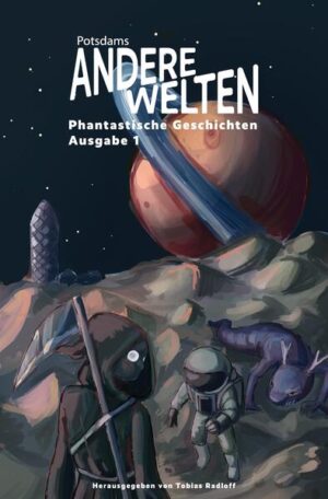 Ein Buch. Drei Genres. Dreizehn andere Welten. Mit diesem liebevoll illustrierten Sammelband bricht die Phantastik- Lesereihe "Andere Welten" zu neuen Ufern auf. Auf 164 Seiten präsentiert er dreizehn Kurzgeschichten und Romanauszügen von Autor:innen, die in den Genres Fantasy, Science Fiction oder Horror zu Hause sind. Das Besondere: Jede:r einzelne von ihnen war schon bei einer "Andere Welten"- Lesung unter der Potsdamer Planetariumskuppel zu Gast. Die Liste der Autor:innen enthält weithin bekannte Namen, aber auch die von talentierten Newcomern, denen man sicherlich bald häufiger begegnen wird. Jede ihrer Geschichten ist mit einer eigens für diese Anthologie angefertige Illustration versehen. Gemeinsam entführen sie die Leserschaft dreizehn Mal aufs Neue in "Andere Welten" und zeigen ganz nebenbei, wie facettenreich moderne phantastische Literatur sein kann. "Andere Welten" ist eine in Potsdam beheimatete Phantastik- Lesereihe. Seit 2022 finden sich einmal im Vierteljahr drei Autor:innen aus den Genres Fantasy, Science Fiction und Horror im Planetarium ein, um sich und ihr Werk einem begeisterten Publikum vorzustellen. An die Kuppeldecke projizierte, auf den jeweiligen Text abgestimmte Bilder sorgen für eine ganz besondere Atmosphäre. Alle Infos, Termine und Tickets: www.potsdams- andere- welten.de