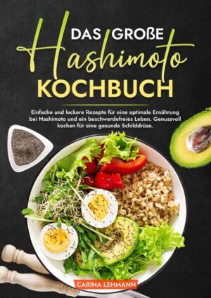 Kämpfst du ständig gegen die Symptome der Hashimoto-Thyreoiditis? Hast du Schwierigkeiten, leckere und nahrhafte Mahlzeiten zu finden, die deine Schilddrüsenfunktion unterstützen? Wünschst du dir eine Linderung, ohne dabei auf den Genuss beim Essen verzichten zu müssen? Dann ist dieses Kochbuch genau das, was du brauchst! Es ist dein idealer Begleiter auf dem Weg zu einem beschwerdefreien Leben, indem es dir zeigt, wie du mit köstlichen und einfachen Rezepten die richtige Ernährung für Hashimoto genießen kannst. Hier sind vier Gründe, warum eine Hashimoto Diät bzw. eine Hashimoto gerechte Ernährung so vorteilhaft ist: - Linderung von Symptomen: Eine angepasste Ernährung bei Hashimoto kann dazu beitragen, typische Symptome wie Müdigkeit, Gewichtszunahme und Stimmungsschwankungen zu lindern. - Unterstützung der Schilddrüsenfunktion: Eine ausgewogene Ernährung fördert die Schilddrüsenfunktion und hält die Hormonbalance im Gleichgewicht. - Verbesserung der Lebensqualität: Mit diesem Kochbuch entdeckst du Nahrungsmittel, die nicht nur deiner Schilddrüse helfen, sondern auch fantastisch schmecken. - Förderung der allgemeinen Gesundheit: Diese spezielle Ernährungsweise unterstützt nicht nur bei Hashimoto, sondern kann auch das allgemeine Wohlbefinden und die Energie steigern. Dieses Rezeptbuch bietet dir eine Vielzahl an Rezepten, die einfach zuzubereiten sind und keine exotischen Zutaten benötigen. So ist es leicht, eine Hashimoto gerechte Ernährung in den Alltag zu integrieren. Warum dieses Kochbuch ein Muss für jeden Hashimoto-Patienten ist: - Vielseitigkeit: Von Frühstücksideen über Hauptgerichte bis hin zu Desserts - dieses Kochbuch bietet für jede Tageszeit und jeden Geschmack das passende Rezept. - Einfach zu befolgen: Die Rezepte sind klar und einfach zu befolgen, auch wenn du kein erfahrener Koch bist. - Gesundheitlich vorteilhaft: Jedes Rezept wurde mit Blick auf gesundheitliche Vorteile entwickelt. - Zeitsparend: Die meisten Rezepte können in weniger als 30 Minuten zubereitet werden, was perfekt für vielbeschäftigte Menschen ist. Also, was hält dich noch zurück? Kaufe jetzt dieses Kochbuch und beginne den Weg zu einem genussvollen und beschwerdefreien Leben. Dein Körper wird es dir danken!