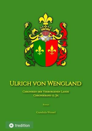 Die Verborgenen Lande sind eine von mir erfundene, fiktive Region, die - wäre es so möglich, wie ich es mir erdacht habe - in der Alpenregion zwischen Deutschland, Österreich, Italien und der Schweiz zu suchen wäre. Wer immer sich dort schon herumgetrieben hat, wird wissen, dass da nichts weiter ist, als direkt aneinander stoßende Grenzen ... Solch schnöde Realität muss ja nicht an der Fantasie hindern, dass diese Region in einer anderen Dimension versteckt ist, die mithilfe von Magie erreicht werden kann - nun, jedenfalls in unserer Zeit. Die Verborgenen Lande sind vier souveräne Staaten: Das Fürstentum Breitenstein, das Herzogtum Scharfenburg sowie die Königreiche Wengland und Wilzarien. Alle vier Länder existieren etwa seit dem 9. Jh. unserer Zeitrechnung. Im Zentrum der Geschichten steht das Königreich Wengland, dessen Historie ich anhand eines entscheidenden Abschnittes im Leben des jeweiligen Thronfolgers vom frühen Mittelalter bis in die Gegenwart erzähle. Ulrich von Wengland, die Chronik des 13. Jahrhunderts, erzählt vom Thronfolger des Jahres 1260, der nach dem Tod seines Großvaters, den er als König beerben soll, Hals über Kopf fliehen muss, weil König Ranador von Wilzarien das kurze Machtvakuum nach dem Tod des alten Königs nutzt, um Wengland im Handstreich zu erobern. In den Nachbarstaaten Breitenstein und Scharfenburg sucht er zunächst vergeblich um Hilfe, kann aber im scharfenburgischen Falkenstein Asyl bei seinem Großvetter Dietrich finden. Es dauert nicht lange, bis Spione der Wilzaren ihn dort aufspüren und auch Scharfenburg angegriffen und bis auf ein gut zu verteidigendes Hochtal von den Wilzaren erobert wird. Ulrich und Dietrich, die mit ihren Männern gegen die Wilzaren kämpfen, werden von Herzog Gunther von Scharfenburg im Stich gelassen und unterliegen. Dietrich fällt, Ulrich gerät in Gefangenschaft, aus der er erst nach einem halben Jahr fliehen kann. Nach einer sechswöchigen Flucht gelangt er durch einen geheimen Zugang in die scharfenburgische Grafschaft Löwenstein, wo er gastliche Aufnahme und die Liebe seines Lebens findet. Mithilfe seiner großen Liebe Adeline und deren Verwandten kann er den Herzog schließlich dazu bringen, ihm bei der Rückeroberung Wenglands zu helfen.