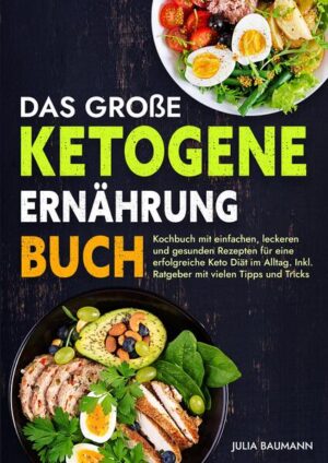 Bist du es leid, dich ständig müde und schlapp zu fühlen? Hast du genug von Diäten, die keinen langfristigen Erfolg versprechen? Möchtest du endlich ein Ernährungskonzept finden, das zu deinem Lebensstil passt und dir dabei hilft, gesund und fit zu bleiben? Dann ist dieses Kochbuch zur ketogenen Ernährung die perfekte Wahl für dich! Die ketogene Ernährung hat in den letzten Jahren immer mehr an Bedeutung gewonnen, da sie zahlreiche Vorteile für den Körper bietet. Hier sind nur einige Gründe, warum die ketogene Ernährung so beliebt ist: - Reduzierung von Entzündungen: Eine ketogene Ernährung kann helfen, Entzündungen im Körper zu reduzieren, was wiederum das Risiko von chronischen Erkrankungen wie Diabetes, Herzkrankheiten und Krebs verringern kann. - Gewichtsverlust ohne Hungern: Genieße leckere und sättigende Mahlzeiten, die deinen Körper in die Fettverbrennung versetzen und dir dabei helfen, unerwünschte Pfunde zu verlieren. - Energie und Ausdauer: Entdecke, wie die ketogene Ernährung deinen Energielevel erhöht und dir dabei hilft, dich den ganzen Tag über aktiv und wach zu fühlen. - Stabilisierung des Blutzuckerspiegels: Die ketogene Ernährung kann dazu beitragen, den Blutzuckerspiegel zu regulieren, was besonders für Diabetiker von Vorteil ist. - Stärkung des Immunsystems: Unterstütze dein Immunsystem und beuge Krankheiten vor, indem du deinen Körper mit den richtigen Nährstoffen versorgst. Neben diesen Vorteilen bietet dir dieses Kochbuch 150 abwechslungsreiche ketogene Rezepte, die in verschiedenen Kategorien aufgeteilt sind. Von Hauptgerichten über Salate bis hin zu Desserts und Getränken findest du hier eine große Auswahl an leckeren und kreativen Gerichten, die dir helfen werden, dich ketogen zu ernähren. Aber das ist noch nicht alles. Hier sind noch weitere Gründe, die dieses Kochbuch zu einem unverzichtbaren Begleiter machen: - Einfache Zubereitung: Die meisten Rezepte sind einfach und schnell zuzubereiten, sodass du auch an stressigen Tagen eine gesunde und leckere Mahlzeit auf den Tisch bringen kannst. - Vielfältigkeit: Neben den klassischen Fleischgerichten und Beilagen findest du auch viele vegetarische und vegane Optionen sowie Fisch und Meeresfrüchte. - Inspiration: Mit diesem Kochbuch wirst du nie wieder das Gefühl haben, dass du bei deiner ketogenen Ernährung auf etwas verzichten musst. Also, worauf wartest du noch? Hol dir jetzt dieses Kochbuch und starte deine Reise in ein gesünderes und erfüllteres Leben!