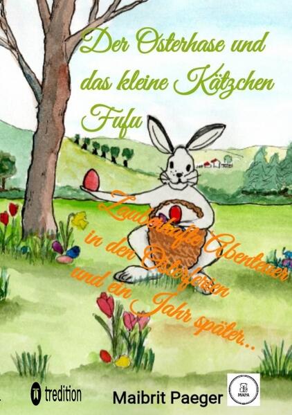 Fufu half dem Osterhasen beim Verstecken von Geschenken und erhielt den Hasen Hopsi als Belohnung. Die Kinder suchten Ostereier, während Paulchen und Leni Zauberkisten erhielten und mit ihren Freunden öffneten. Fufu und Hopsi freundeten sich mit dem Hund Bello an, während die Kinder ein Bild malten und Jacken nähten. Sie fanden leuchtende Ostereier im Wald, aus denen Küken schlüpften, die sie zu Frau Miller brachten. Später half der Osterhase ihnen, sicher zurückzukehren, als sie auf einem Boot in einen großen Teich gerieten. Die Kinder und ihre tierischen Freunde hatten Spaß auf dem Abenteuerspielplatz des Osterhasen und genossen die verschiedenen Spielmöglichkeiten. Am nächsten Tag schenkte der Osterhase ihnen bunte Osterei- Ballons, mit denen sie über das Dorf und den Wald flogen. Glücklich und dankbar planten sie weitere Abenteuer und erzählten begeistert von ihrem Erlebnis. Die Kinder verabschiedeten sich am Dorfbrunnen herzlich vom Osterhasen, erhielten Abschiedsgeschenke und beschlossen, ihre Kreationen zu verkaufen, um Geld für wohltätige Zwecke zu sammeln. Mit Hilfe ihrer Freunde arbeiteten sie fleißig und waren stolz auf ihre Werke. Nach einem Jahr kehrte der Osterhase zurück und überraschte sie erneut mit Geschenken. Gemeinsam besuchten sie den Ostermarkt und teilten ihre Freude. Abschließend verabschiedeten sich die Kinder herzlich vom Osterhasen, versprachen, ihn immer in Erinnerung zu behalten, und winkten ihm lächelnd nach, als er davonflog.