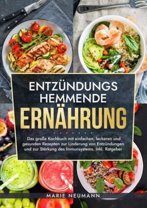 Leidest Du unter chronischen Schmerzen oder Entzündungen? Bist Du auf der Suche nach einer Ernährungsweise, die Deine Beschwerden lindert? Möchtest Du endlich ein Kochbuch finden, das genau auf Deine Bedürfnisse zugeschnitten ist? Dann ist dieses Kochbuch zur entzündungshemmenden Ernährung die perfekte Wahl für Dich! Es liefert Dir eine Fülle von köstlichen Rezepten, die Deinem Körper helfen, Entzündungen zu reduzieren und sich besser zu fühlen. Die Vorteile der entzündungshemmenden Ernährung sind zahlreich: - Schmerzlinderung: Durch die gezielte Auswahl entzündungshemmender Lebensmittel kann Dein Körper Schmerzen und Beschwerden besser bewältigen. - Stärkung des Immunsystems: Eine entzündungshemmende Ernährungsweise unterstützt Dein Immunsystem und hilft, Krankheiten effektiver abzuwehren. - Verbesserte Verdauung: Die Rezepte in diesem Buch fördern eine gesunde Verdauung und beugen Verdauungsproblemen vor. - Erhöhte Energie: Fühle Dich energiegeladener und leistungsfähiger, indem Du Deinen Körper mit nährstoffreichen, entzündungshemmenden Lebensmitteln versorgst. In diesem Kochbuch findest Du eine Vielzahl von Rezepten aus verschiedenen Kategorien, die speziell auf die entzündungshemmende Ernährung abgestimmt sind. Von Suppen und Salaten über Hauptgerichte bis hin zu Desserts und Getränken ist für jeden Geschmack etwas dabei. Hier sind weitere Gründe, warum dieses Kochbuch in deiner Küche nicht fehlen darf! - Abwechslungsreiche Rezepte: Entdecke leckere und nahrhafte Rezepte für Smoothies, Aufstriche, Snacks, Frühstücksideen und Beilagen. - Einfache Zubereitung: Die Rezepte sind leicht verständlich geschrieben und einfach nachzukochen, sodass auch Anfänger erfolgreich in die entzündungshemmende Ernährung einsteigen können. - Praktische Einteilung: Die Rezepte sind übersichtlich in verschiedene Kategorien unterteilt, sodass Du schnell und einfach das passende Gericht für jede Mahlzeit findest. - Zusätzlicher Ratgeber: Erfahre alles Wichtige zur entzündungshemmenden Ernährung. Also, worauf wartest du noch? Hol dir jetzt dieses Kochbuch und starte deine Reise zu einer gesünderen, schmerzfreieren und glücklicheren Lebensweise!