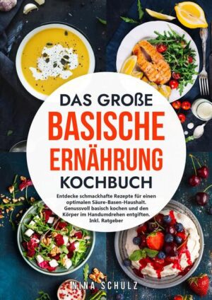 Hast du das ständige Auf und Ab von Diäten satt und möchtest eine Ernährungsweise finden, die nicht nur gesund ist, sondern auch lecker schmeckt? Fragst du dich, wie du deinen Körper auf natürliche Weise entgiften kannst? Oder leidest du bereits unter den Folgen einer übersäuerten Ernährung und suchst nach einer Lösung, um dein Wohlbefinden zu verbessern? Dann ist dieses Kochbuch die perfekte Wahl für dich! Mit diesem Buch erhältst du eine umfangreiche Sammlung an schmackhaften Rezepten und wertvollen Informationen, um deinen Säure-Basen-Haushalt auf natürliche Weise auszugleichen und deine Gesundheit zu verbessern. Die basische Ernährung hat sich in den letzten Jahren zu einem echten Gesundheitstrend entwickelt und bietet zahlreiche Vorteile für den Körper. Hier sind nur einige Gründe, warum diese Ernährungsweise so wirkungsvoll und beliebt ist: - Förderung der Entgiftung: Eine basische Ernährung unterstützt deinen Körper dabei, überschüssige Säuren und Schlacken abzubauen und auszuscheiden. So wird das Gleichgewicht in deinem Körper wiederhergestellt und dein Allgemeinbefinden verbessert. - Energie und Vitalität: Durch die Zufuhr von basenbildenden Lebensmitteln erhältst du mehr Energie, steigerst deine Leistungsfähigkeit und fühlst dich rundum vitaler. - Schutz vor Krankheiten: Basische Lebensmittel enthalten viele wichtige Nährstoffe, Antioxidantien und Mineralien, die dein Immunsystem stärken und dich widerstandsfähiger gegen verschiedene Krankheiten machen. - Verbesserung der Haut: Eine ausgewogene Säure-Basen-Balance kann zu einer Verbesserung deiner Haut führen. Unreinheiten, trockene Haut und frühzeitige Faltenbildung können durch eine basische Ernährung reduziert werden. Es gibt noch viele weitere Gründe, warum du dieses Kochbuch unbedingt haben solltest: - Abwechslungsreiche Rezepte: Von grünen Smoothies und frischen Salaten über gesunde Hauptgerichte und Snacks bis hin zu basischen Desserts - dieses Buch bietet eine Vielzahl an köstlichen und kreativen Rezepten. - Leichte Zubereitung: Die Rezepte sind einfach und klar beschrieben und sowohl für Anfänger als auch für erfahrene Köche geeignet. - Praktischer Ratgeber: Zusätzlich zu den Rezepten enthält dieses Buch einen umfassenden Ratgeber mit wertvollen Informationen und Tipps zur basischen Ernährung. Zögere nicht länger und nimm deine Gesundheit jetzt selbst in die Hand! Hol dir jetzt mein Kochbuch und beginne noch heute, deinen Körper zu entgiften und dein Wohlbefinden zu steigern.