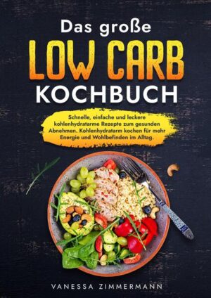 Suchst du nach einer Möglichkeit, effektiv Gewicht zu verlieren? Fühlst du dich oft müde und energielos? Willst du deinem Körper etwas Gutes tun und gleichzeitig leckere Rezepte genießen? Möchtest du endlich eine Ernährung finden, die einfach umzusetzen und trotzdem köstlich ist? Dann ist dieses Kochbuch genau das Richtige für dich! Lass dich von den Rezepten inspirieren und erlebe, wie eine Umstellung auf Low Carb dein Wohlbefinden und deine Lebensqualität nachhaltig steigern kann. Die Low-Carb-Ernährung bietet dir zahlreiche Vorteile: - Gewichtsreduktion: Mit einer kohlenhydratarmen Ernährung kannst du effektiv Körperfett abbauen, ohne ständig Hunger zu haben. - Mehr Energie: Statt dich nach den Mahlzeiten müde und schlapp zu fühlen, bietet dir Low Carb stetige Energie über den Tag verteilt. - Geringeres Risiko für Krankheiten: Eine Ernährung mit reduziertem Kohlenhydratanteil kann Risikofaktoren für verschiedene Krankheiten, wie Diabetes oder Herz-Kreislauf-Erkrankungen, mindern. - Keine Heißhungerattacken: Durch den stabilen Blutzuckerspiegel, den eine Low Carb Ernährung fördert, gehören unkontrollierte Fressattacken der Vergangenheit an. In der heutigen Zeit ist es essenziell, sich bewusst und gesund zu ernähren. Dieses Rezeptbuch bietet dir eine Fülle von Rezepten, die nicht nur köstlich sind, sondern auch deinem Körper guttun. Warum du dieses Kochbuch unbedingt in deiner Sammlung haben solltest: - Vielfalt an Rezepten: Entdecke eine Bandbreite von Frühstücksideen bis hin zu Hauptgerichten und Desserts. - Budgetfreundlich: Du musst kein Vermögen ausgeben, um gesund zu essen. Viele Zutaten sind leicht verfügbar und erschwinglich. - Einfach und verständlich: Alle Rezepte sind leicht nachzukochen, auch wenn du kein Profi in der Küche bist. - Kreative Ideen: Lass dich von neuen Rezeptideen inspirieren und bringe Abwechslung in deinen Speiseplan. Kaufe noch heute dieses Kochbuch und mache den ersten Schritt in Richtung eines gesünderen Lebensstils! Fühl dich endlich wieder fit, gesund und voller Energie!