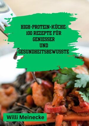 "High-Protein-Küche: 100 Rezepte für Genießer und Gesundheitsbewusste" ist ein unverzichtbarer Leitfaden für alle, die Wert auf eine ausgewogene Ernährung legen und gleichzeitig ihren Gaumen verwöhnen möchten. In diesem Buch finden Sie eine Vielzahl an kreativen und schmackhaften Rezepten, die reich an hochwertigem Protein sind und somit ideal für Sportler, Gesundheitsbewusste und Genießer geeignet sind. Die 100 Rezepte wurden sorgfältig ausgewählt und entwickelt, um Ihnen eine breite Palette an köstlichen Gerichten zu bieten, die einfach zuzubereiten sind und dabei den Körper mit wertvollen Nährstoffen versorgen. Von proteinreichen Frühstücksideen über leichte Mittagsgerichte bis hin zu köstlichen Snacks und Desserts - in diesem Buch kommt jeder auf seine Kosten. Egal ob Sie nach neuen Ideen für Ihren Speiseplan suchen, Ihre Fitnessziele unterstützen möchten oder einfach nur die gesunde und schmackhafte Seite der High-Protein-Küche entdecken wollen, dieses Buch wird Sie inspirieren und begeistern. Lassen Sie sich von den vielfältigen Rezepten und spannenden Geschmackskombinationen überraschen und erleben Sie, wie einfach es sein kann, sich gesund und genussvoll zu ernähren. Laden Sie die High-Protein-Küche in Ihr Zuhause ein und verlieben Sie sich neu in gesunde Ernährung!