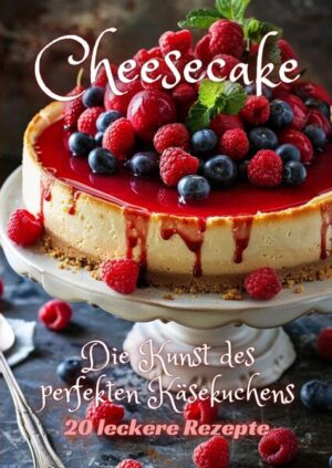 In "Cheesecake: Die Kunst des perfekten Käsekuchens" führen wir Sie durch eine Welt voller cremiger, luxuriöser Cheesecakes, die von klassischen bis hin zu innovativen Variationen reichen, jede mit einer einzigartigen Wendung und tief verwurzelt in der traditionellen Kunst des Käsekuchenbackens. Dieses Buch betont die Vielfalt und Flexibilität von Cheesecake, indem es detaillierte, erprobte Rezepte und Methoden anbietet, um auch den anspruchsvollsten Gaumen zu begeistern. Wir laden Sie ein, Ihre Backfähigkeiten zu verfeinern und gleichzeitig die Geschichten hinter den verschiedenen Kreationen zu entdecken, die von globalen Einflüssen inspiriert sind und lokale Zutaten hervorheben.