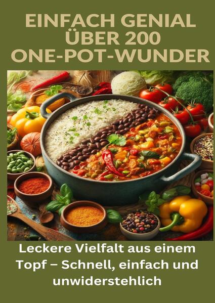 "One-Pot-Wunder: Einfach, schnell und köstlich" ist nicht nur ein Kochbuch, es ist eine Einladung, die Freude am Kochen neu zu entdecken - mit nur einem Topf. Jedes der 200 Rezepte wurde sorgfältig ausgewählt, um maximale Geschmackserlebnisse mit minimaler Küchenausrüstung zu garantieren. Von herzhaften Frühstücksaufläufen über nahrhafte Suppen und Eintöpfe bis hin zu verführerischen Desserts - jedes Rezept ist einfach zu folgen und reduziert den Abwasch auf ein Minimum. Egal, ob Sie einen schnellen Feierabend-Genuss suchen oder ein beeindruckendes Gericht für besondere Anlässe - lassen Sie sich von der Einfachheit und Kreativität von One-Pot-Gerichten inspirieren.