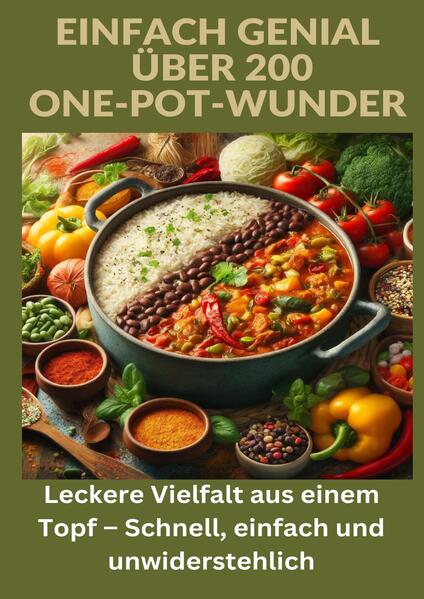 "One-Pot-Wunder: Einfach, schnell und köstlich" ist nicht nur ein Kochbuch, es ist eine Einladung, die Freude am Kochen neu zu entdecken - mit nur einem Topf. Jedes der 200 Rezepte wurde sorgfältig ausgewählt, um maximale Geschmackserlebnisse mit minimaler Küchenausrüstung zu garantieren. Von herzhaften Frühstücksaufläufen über nahrhafte Suppen und Eintöpfe bis hin zu verführerischen Desserts - jedes Rezept ist einfach zu folgen und reduziert den Abwasch auf ein Minimum. Egal, ob Sie einen schnellen Feierabend-Genuss suchen oder ein beeindruckendes Gericht für besondere Anlässe - lassen Sie sich von der Einfachheit und Kreativität von One-Pot-Gerichten inspirieren.