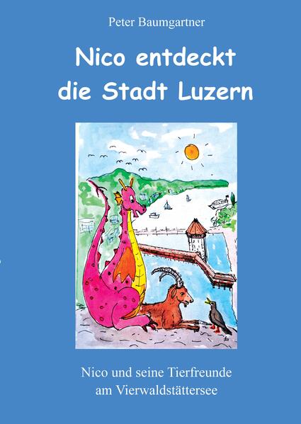 Nico, ein kleiner rosaroter Drache, lebt in einer Höhle auf dem Pilatus bei Luzern. Er macht gerne heimliche Ausflüge und entdeckt dabei die Stadt Luzern und ihre Sehenswürdigkeiten.