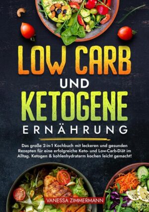 Möchtest Du effektiv Gewicht verlieren, ohne auf Geschmack zu verzichten? Fühlst Du Dich oft müde oder schlapp und sehnst Dich nach mehr Energie im Alltag? Suchst Du nach einer Ernährungsweise, die einfach umzusetzen ist und dennoch Deinen Gaumen erfreut? Dann ist dieses umfassende Kochbuch genau das Richtige für Dich! Erlebe die Vorteile von Low Carb und Keto vereint in einem Buch und verbessere nachhaltig Dein Wohlbefinden und Deine Lebensqualität. Was dieses Buch bietet: - Zwei Ernährungsstrategien, doppelte Vorteile: Entdecke, wie eine kohlenhydratarme oder ketogene Ernährung nicht nur Dein Gewicht, sondern auch Deine Gesundheit beeinflussen kann. - Dauerhafte Energie und kein Mittagstief: Erlebe stetige Energie den ganzen Tag über, ohne die üblichen Müdigkeitsphasen nach den Mahlzeiten. - Geringeres Krankheitsrisiko: Nutze die gesundheitlichen Vorteile, die mit beiden Ernährungsformen verbunden sind, einschließlich reduzierter Risiken für chronische Krankheiten wie Diabetes und Herz-Kreislauf-Erkrankungen. - Keine Heißhungerattacken: Durch den stabilen Blutzuckerspiegel der Low Carb- und ketogenen Ernährung gehören unkontrollierte Fressattacken der Vergangenheit an. Warum Du dieses Kochbuch unbedingt in Deiner Sammlung haben solltest: - Vielfalt an Rezepten: Von Frühstücksideen über Hauptgerichte bis zu Desserts und Snacks - entdecke köstliche Gerichte, die leicht nachzukochen sind. - Budgetfreundlich und zugänglich: Genieße eine gesunde Ernährung, ohne ein Vermögen auszugeben. Viele der Zutaten sind leicht verfügbar und erschwinglich. - Einfach und verständlich: Alle Rezepte sind leicht nachzukochen, auch wenn Du kein Profi in der Küche bist. - Kreative und inspirierende Ideen: Bring frischen Wind in Deinen Speiseplan und genieße die Abwechslung, die diese Rezepte bieten. Kaufe noch heute dieses Rezeptbuch und beginne Deine Reise zu einem gesünderen Lebensstil. Fühl Dich endlich wieder fit, gesund und voller Energie!